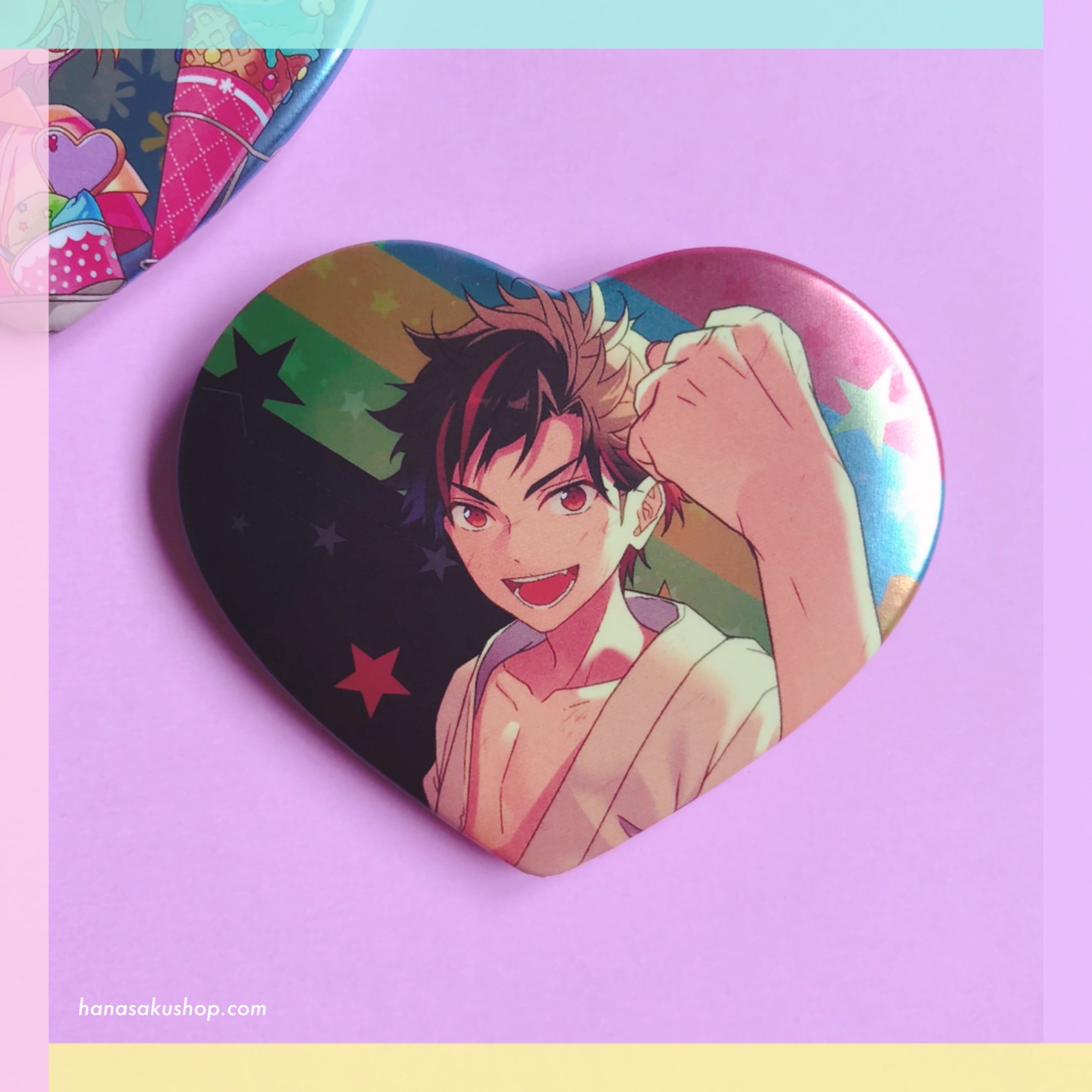 Ensemble Stars! CN Heart Can Badge - Tetora