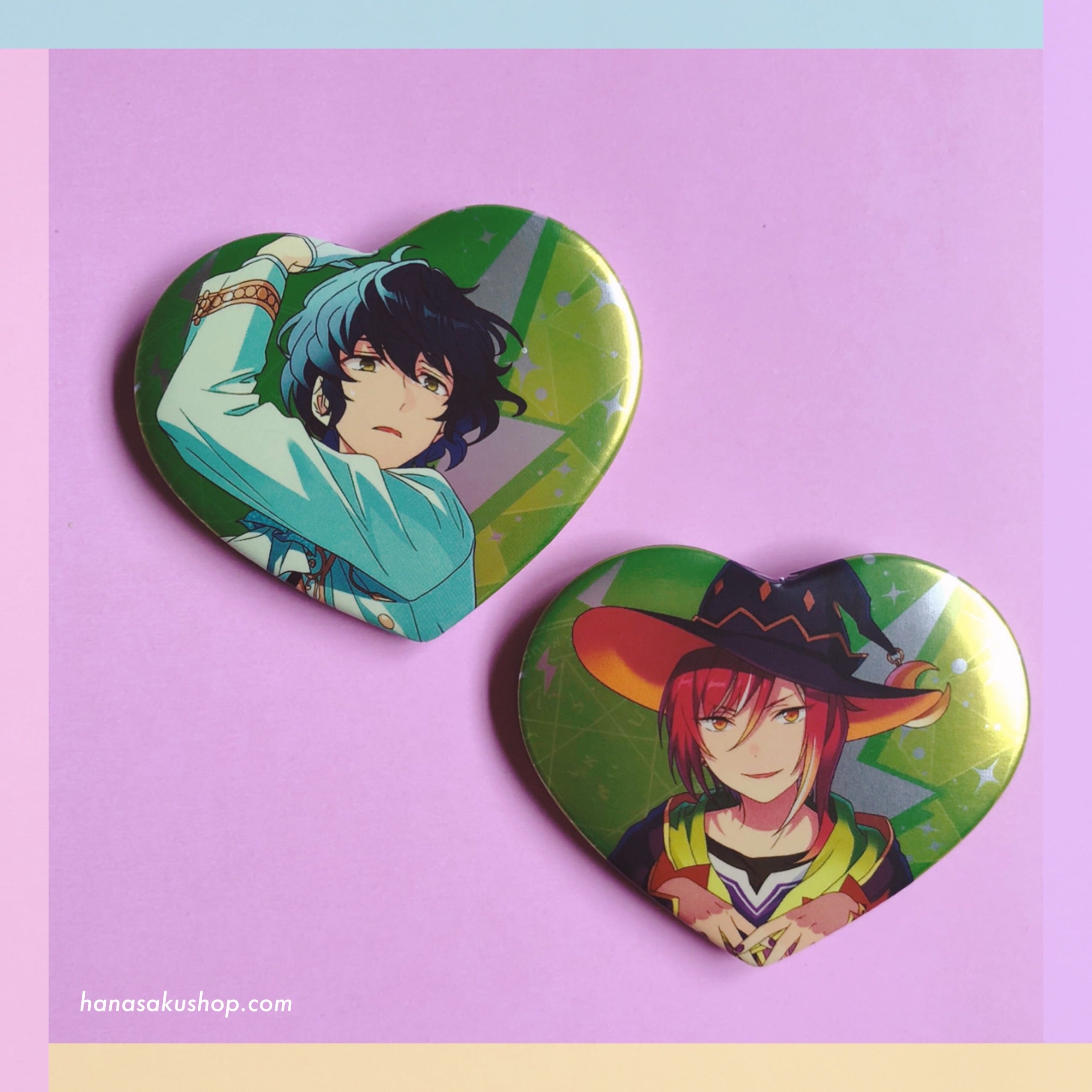 Ensemble Stars! CN Heart Can Badge - Tsumugi