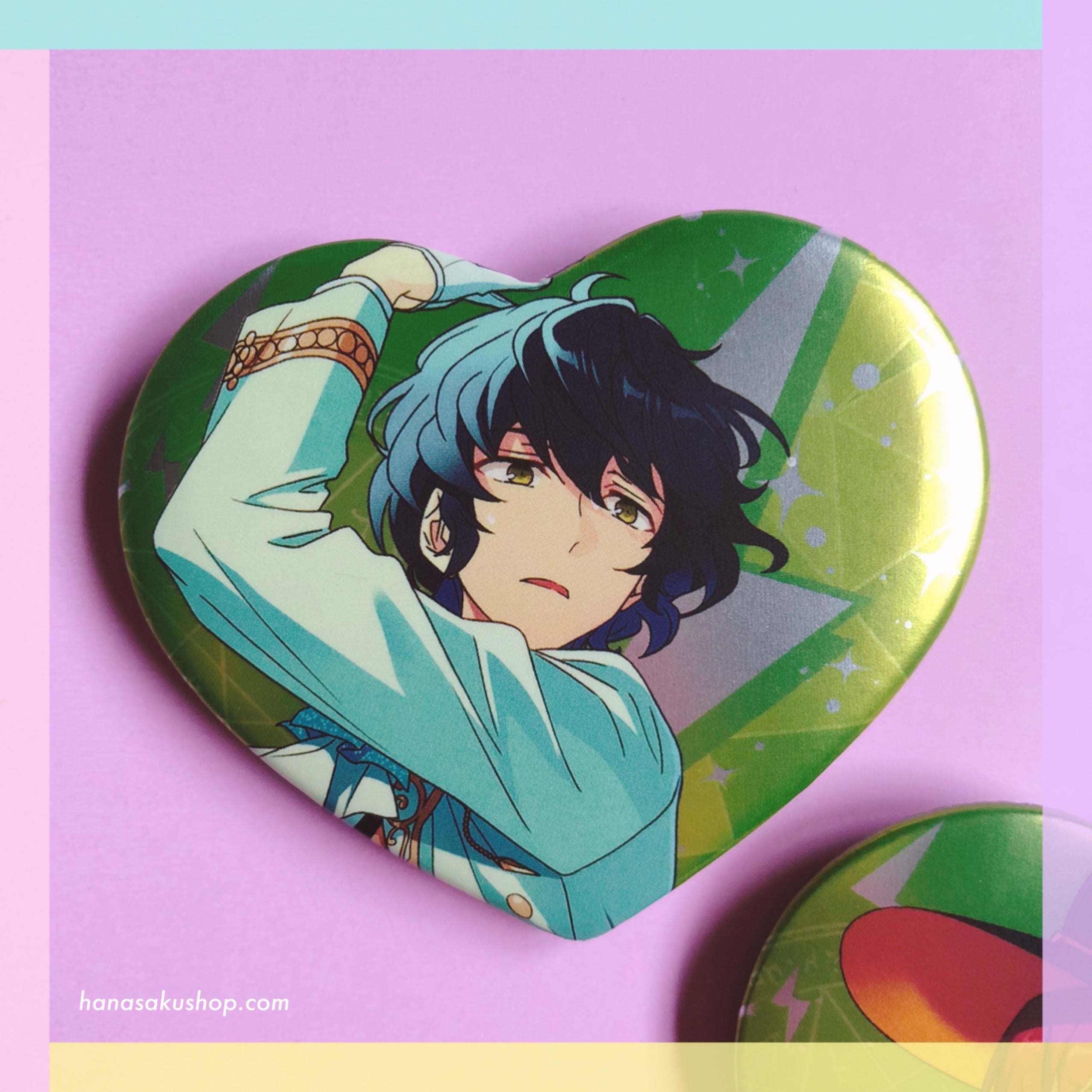 Ensemble Stars! CN Heart Can Badge - Tsumugi