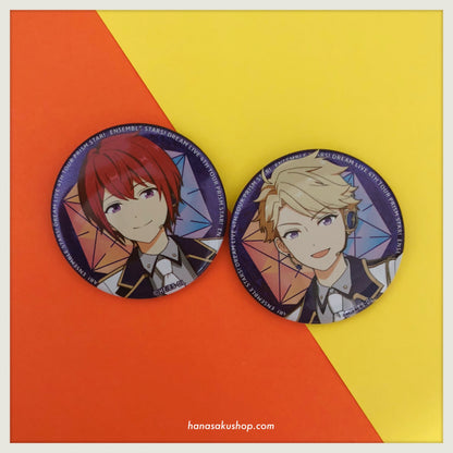 Ensemble Stars! Dream Live 4th Stage (Prism Star) Can Badge - Tsukasa/Arashi