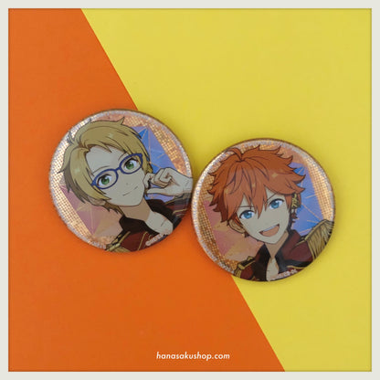 Ensemble Stars! Dream Live 4th Stage (Prism Star) Can Badge - Subaru/Yuuki