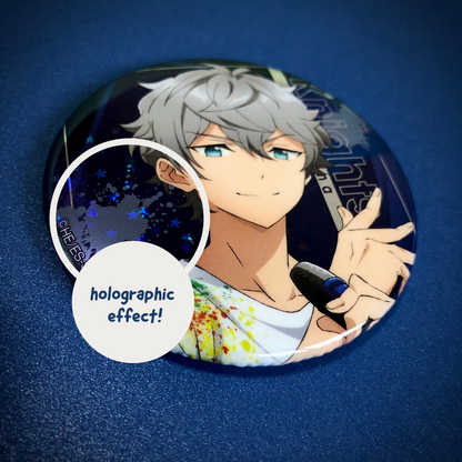 Ensemble Stars! Starry Stage 3rd Hologram Can Badge - Sena Izumi