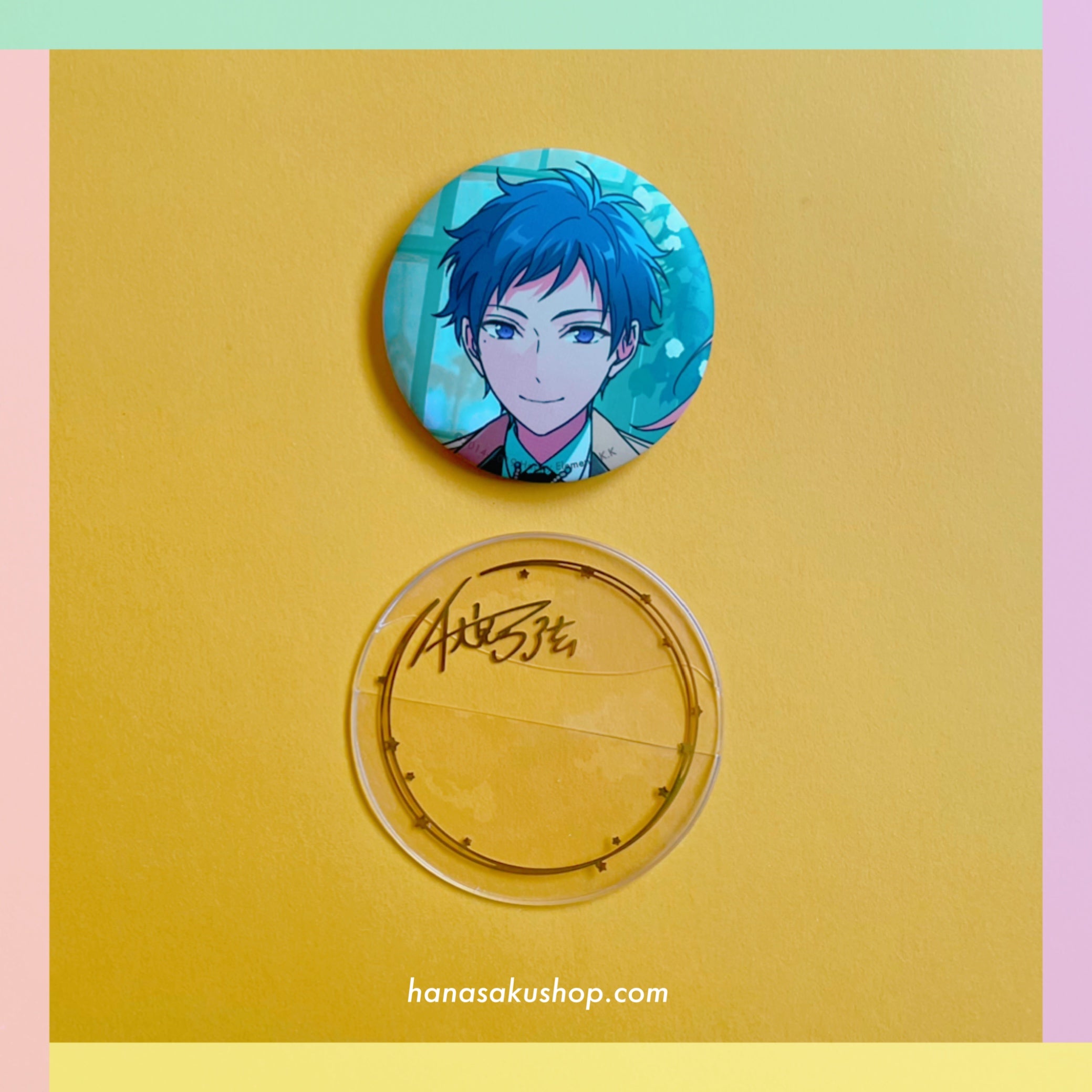 Ensemble Stars 5th Anniversary Can Badge - Yuzuru