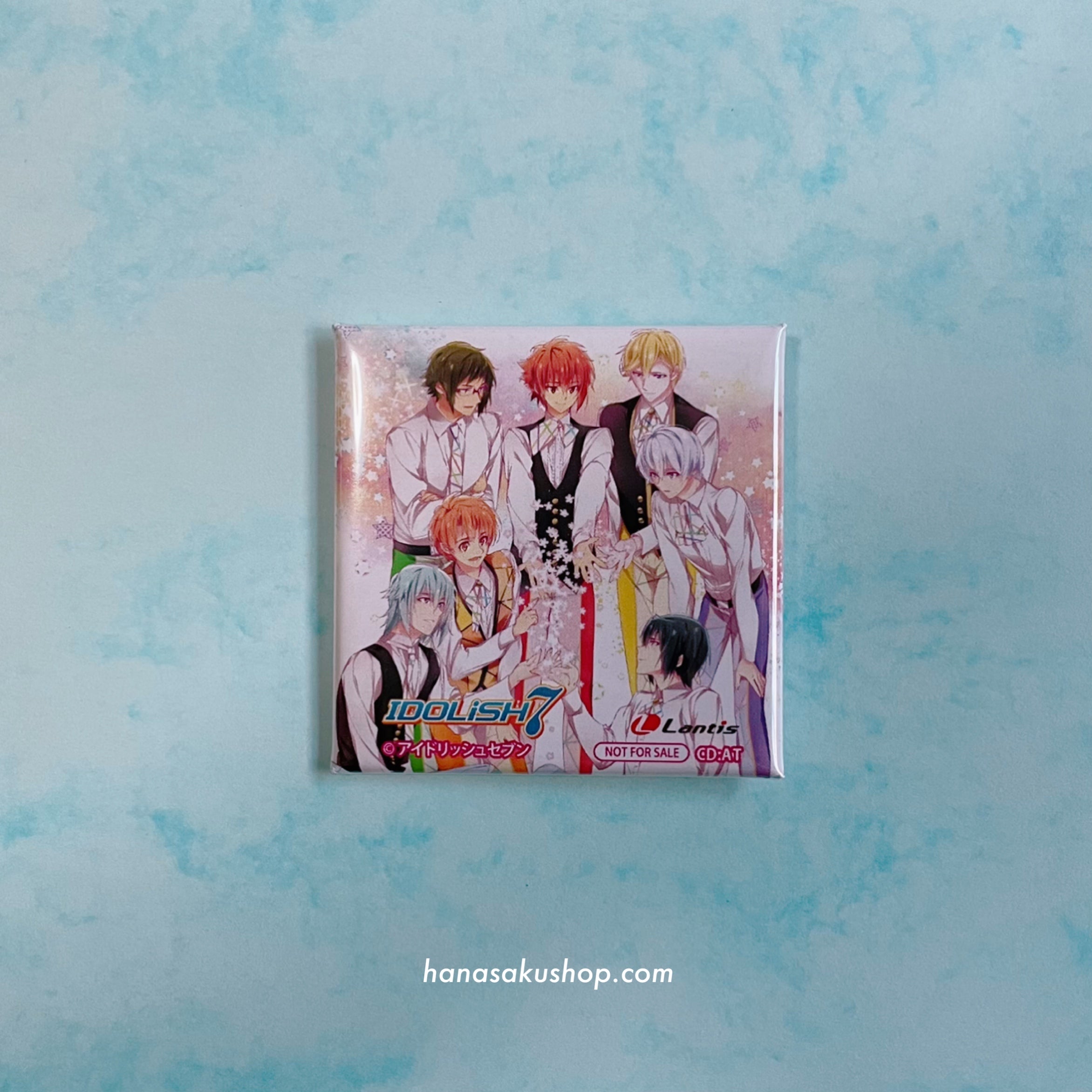 IDOLiSH7 Album can badge (Sakura Message)