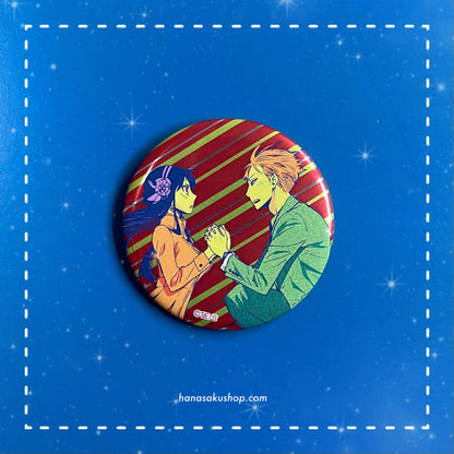 SPY×FAMILY Pop Art Can Badge - Yor and Loid Proposal