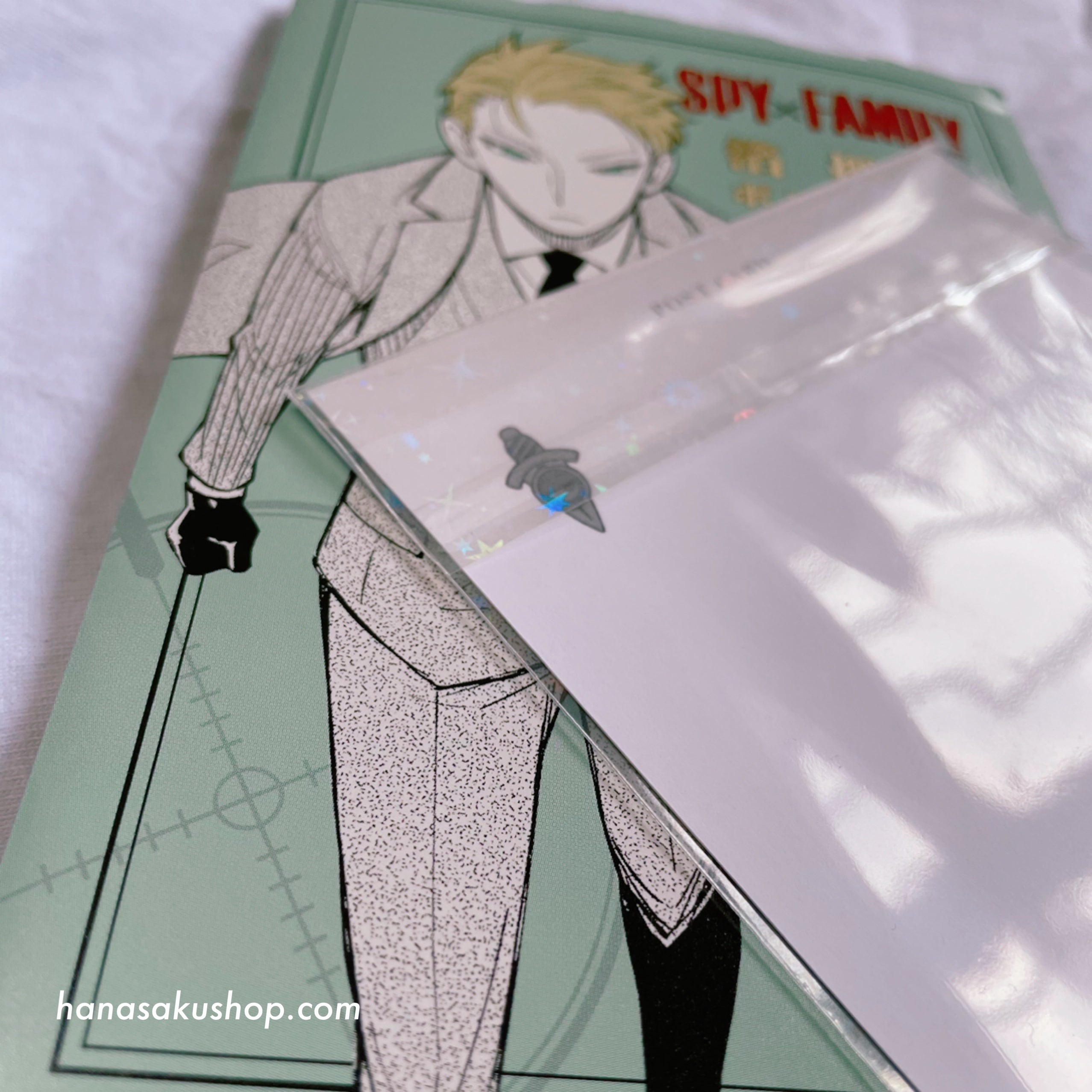 [Jump-store Limited ] SPY×FAMILY Foil Postcard - Anya and Bond