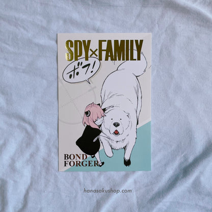 [Jump-store Limited ] SPY×FAMILY Foil Postcard - Anya and Bond