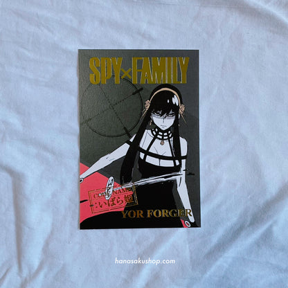 [Jump-store Limited ] SPY×FAMILY Foil Postcard - Yor (assassin ver.)