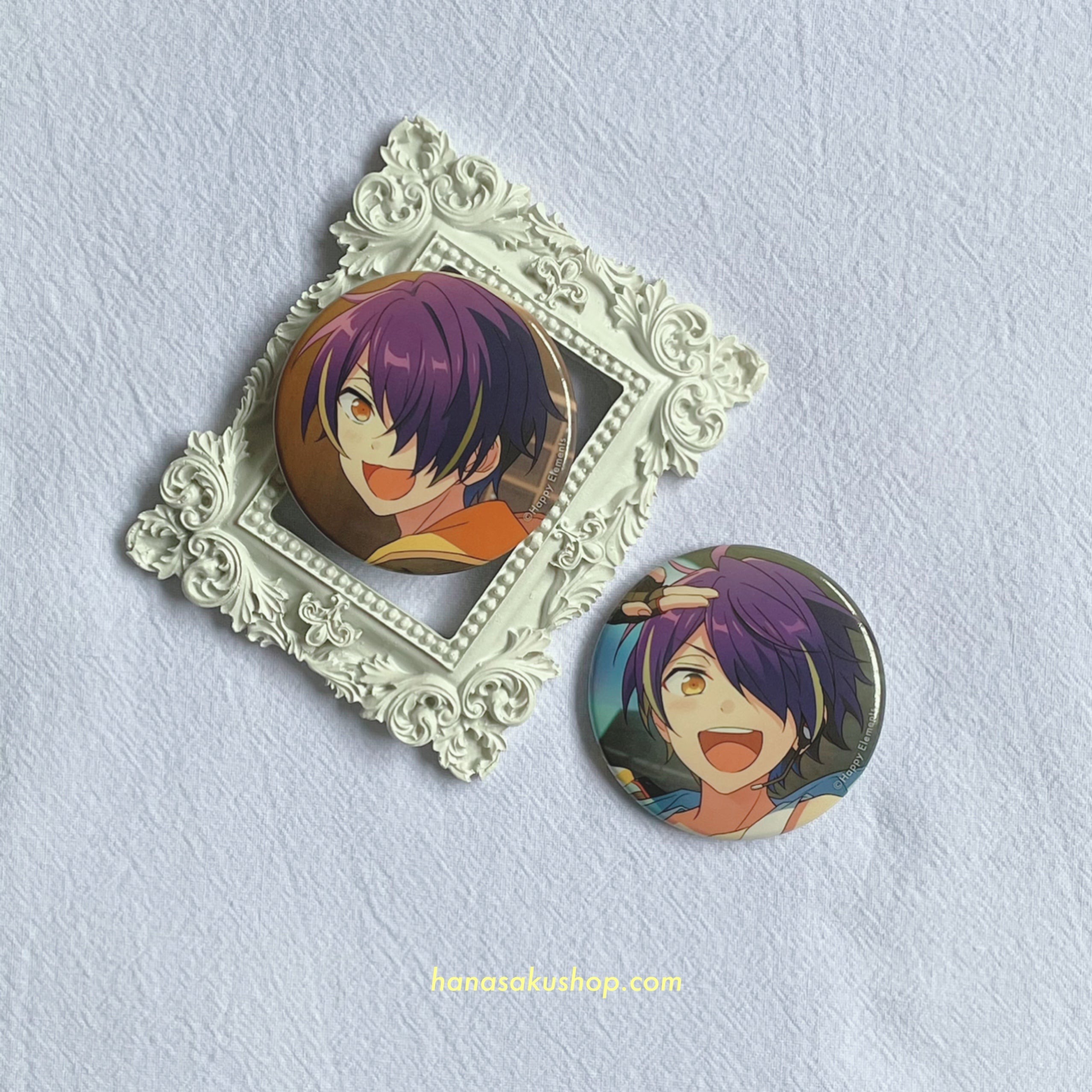 Ensemble Stars Event Can Badge [2020 SPRING] - Shinobu Set