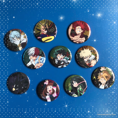 Boku no Hero Academia Metallic Character Badge ~ Midoriya