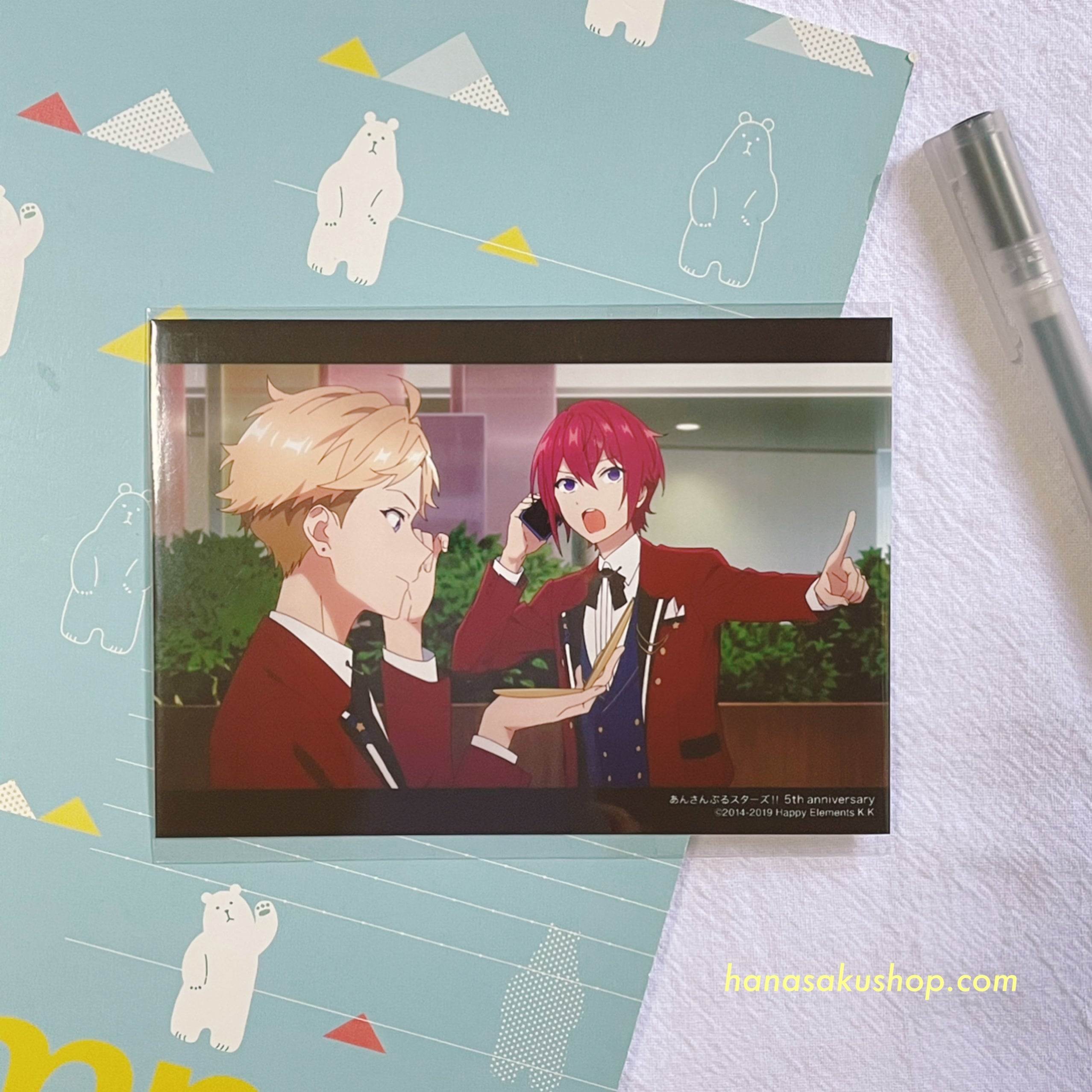 Ensemble Stars 5th Anniversary ANIMATION PV Cut Scene Bromide - Arashi & Tsukasa