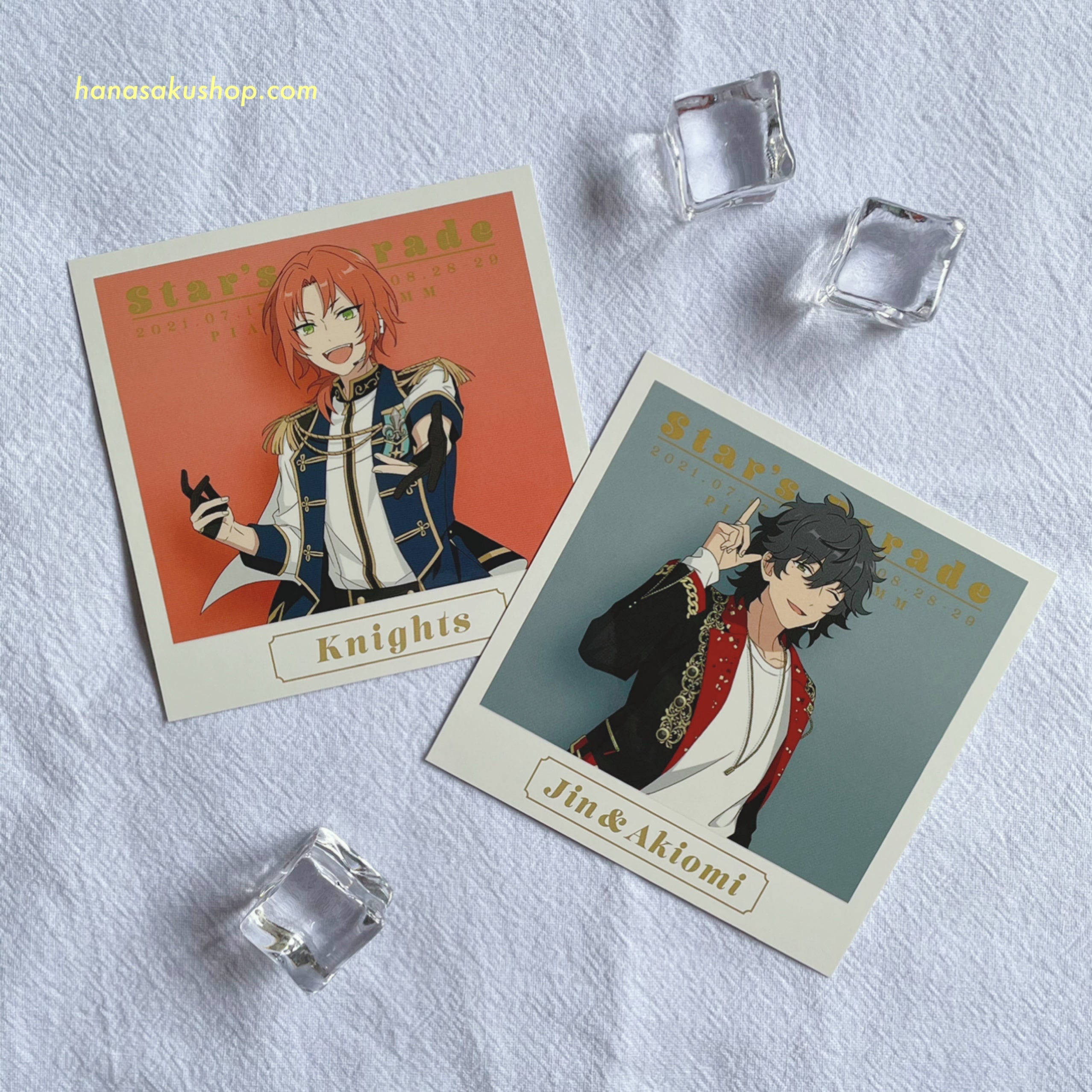 Ensemble Stars Star's Parade Photo Card - Leo & Jin Set