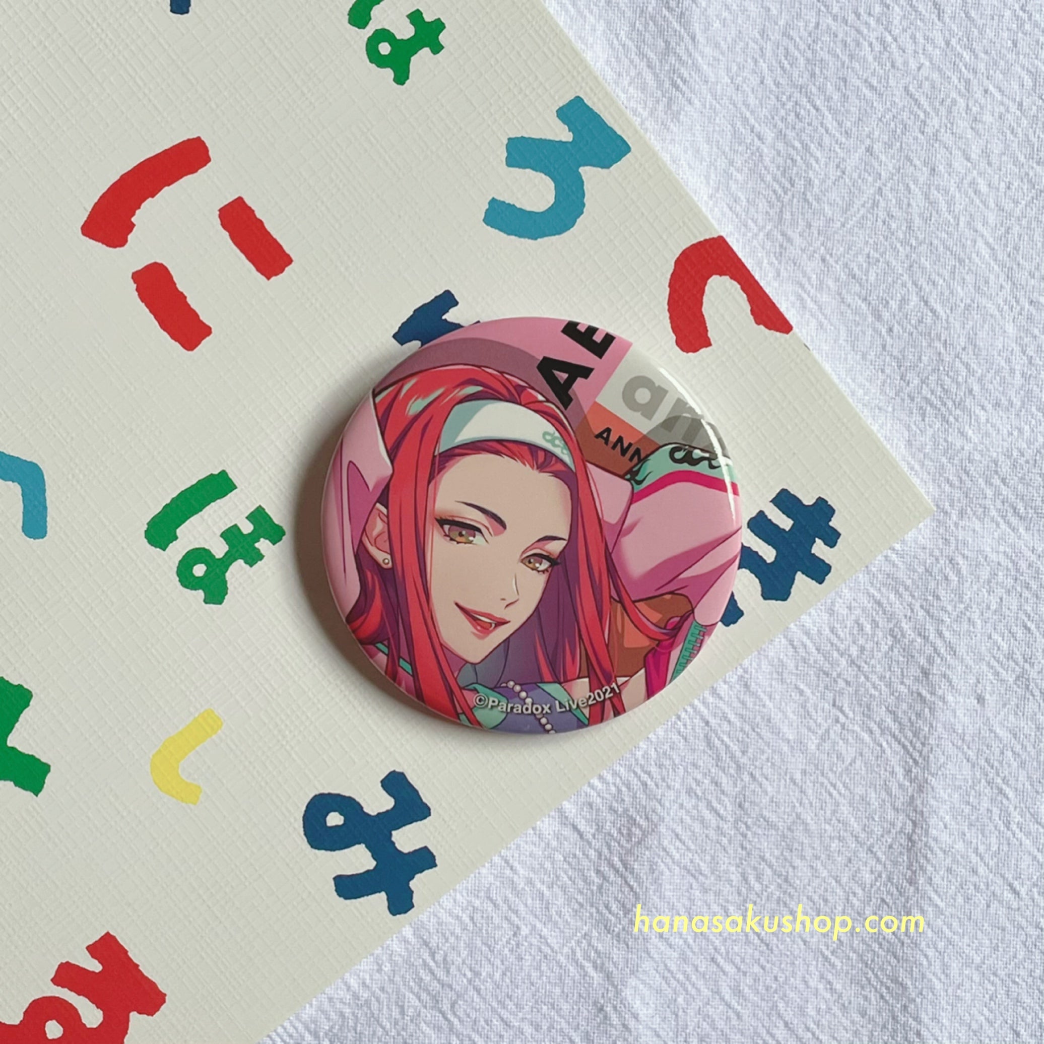 Paradox Live Can Badge Ver.10 (OOTD Illustration) - Anne