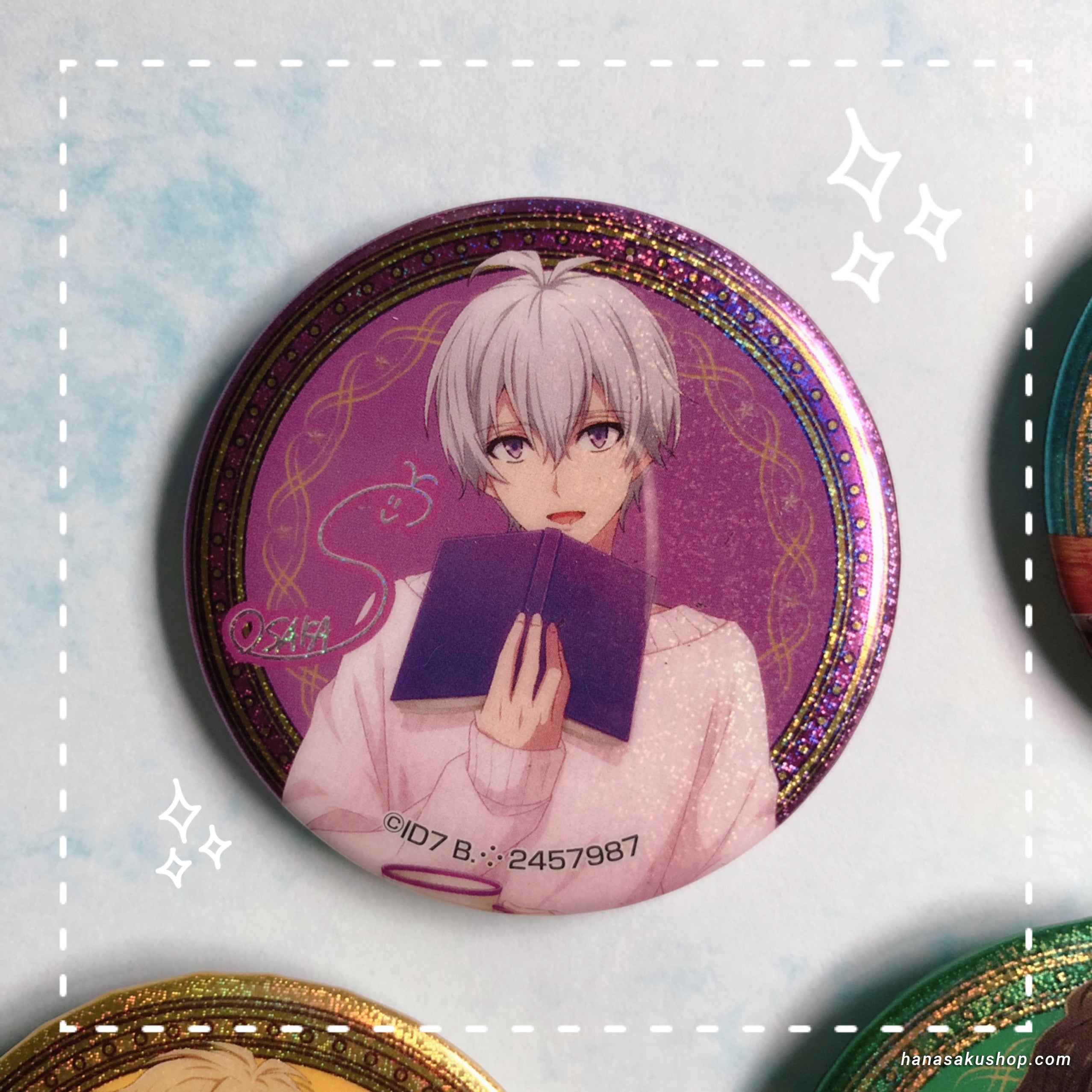 IDOLiSH7 AGF 2018 Can Badge ~ Sogo