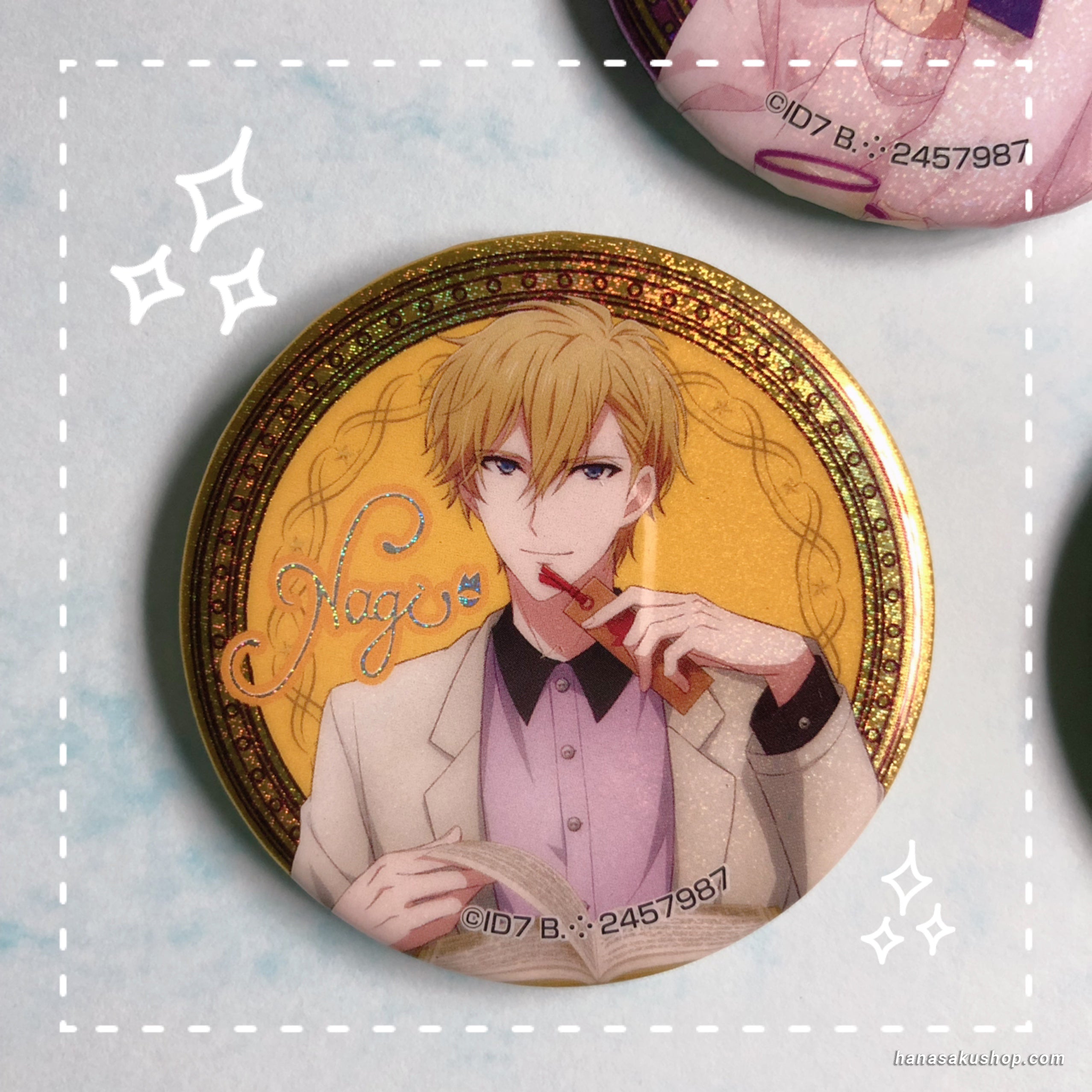 IDOLiSH7 AGF 2018 Can Badge ~ Nagi