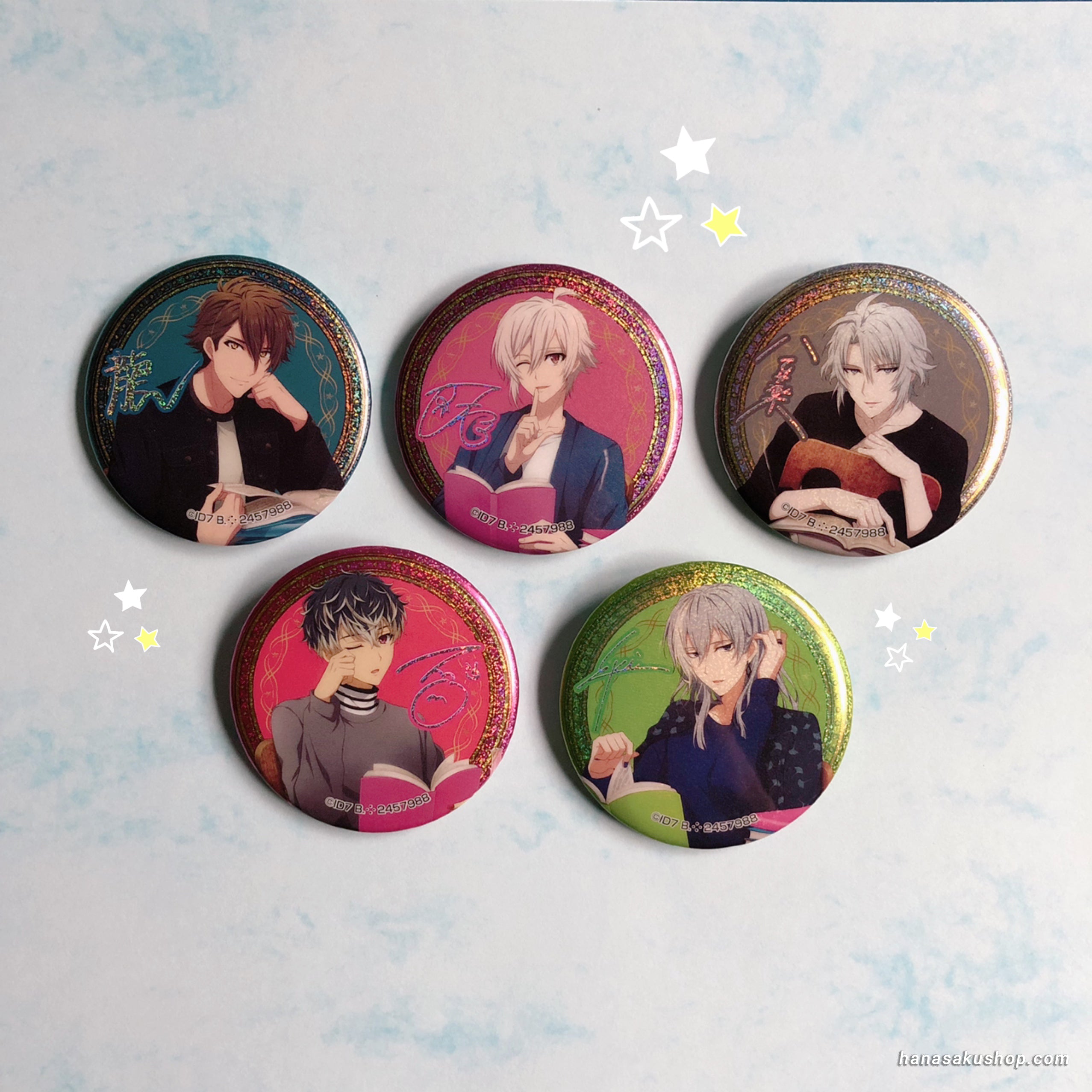 IDOLiSH7 AGF 2018 Can Badge ~ Ryuunosuke