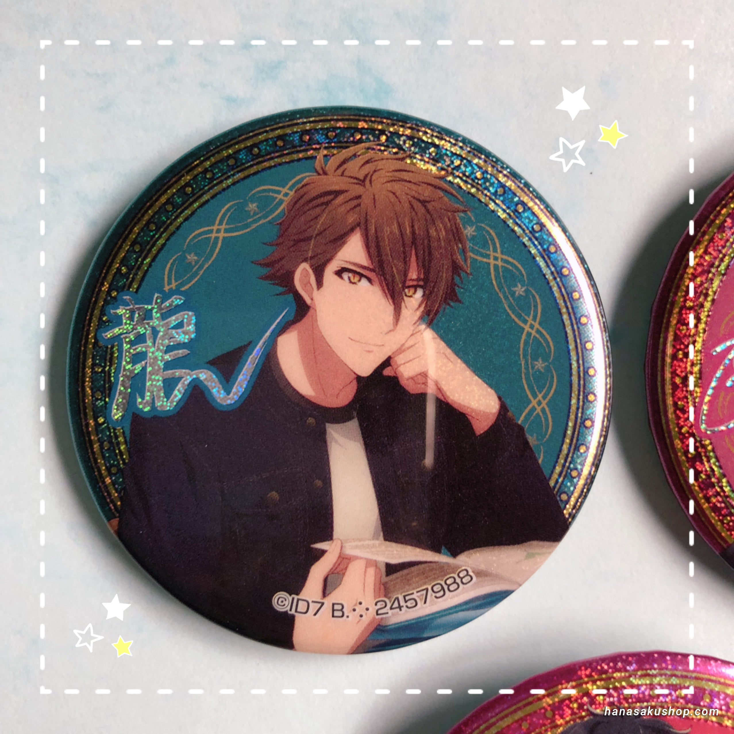 IDOLiSH7 AGF 2018 Can Badge ~ Ryuunosuke