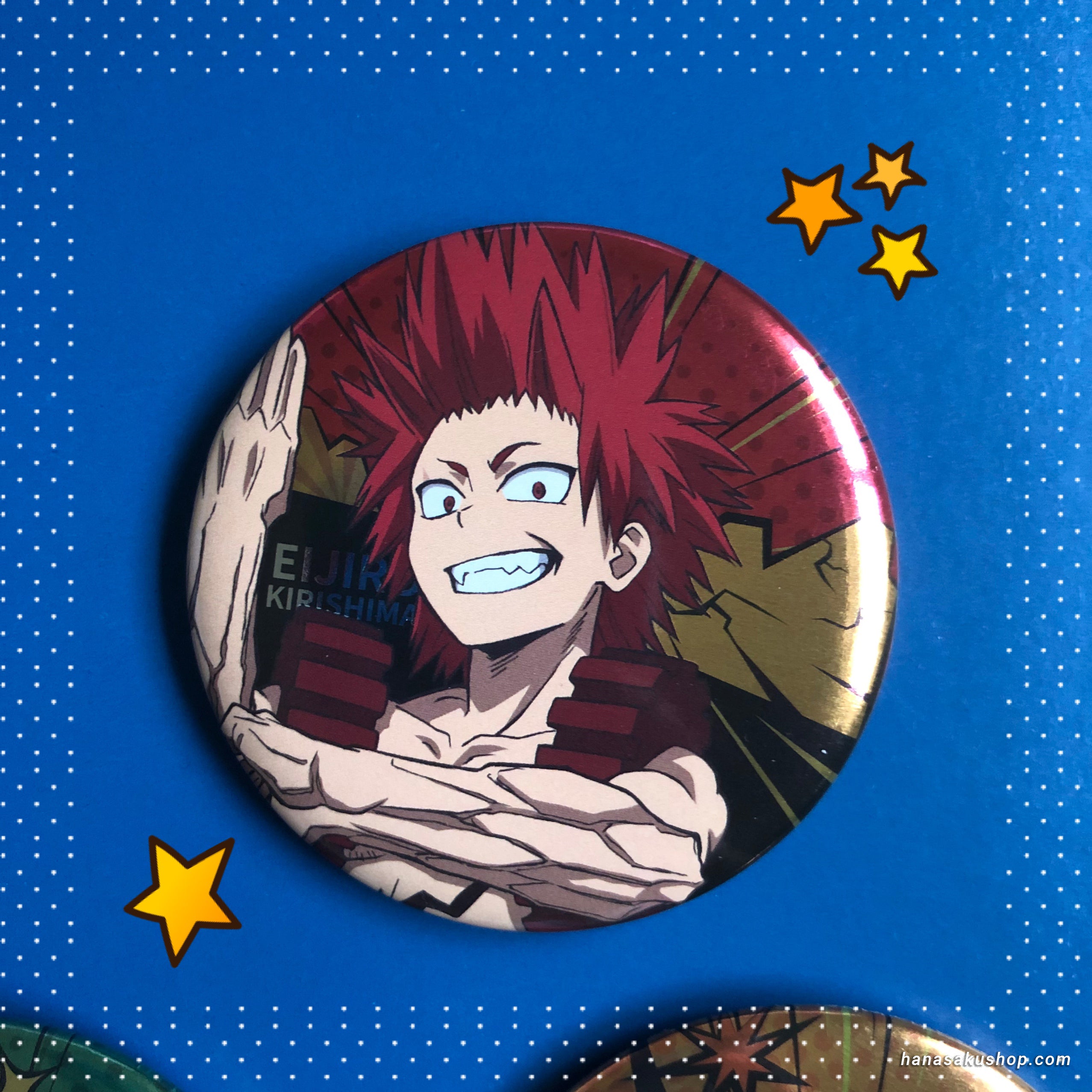 Boku no Hero Academia Metallic Character Badge ~ Kirishima