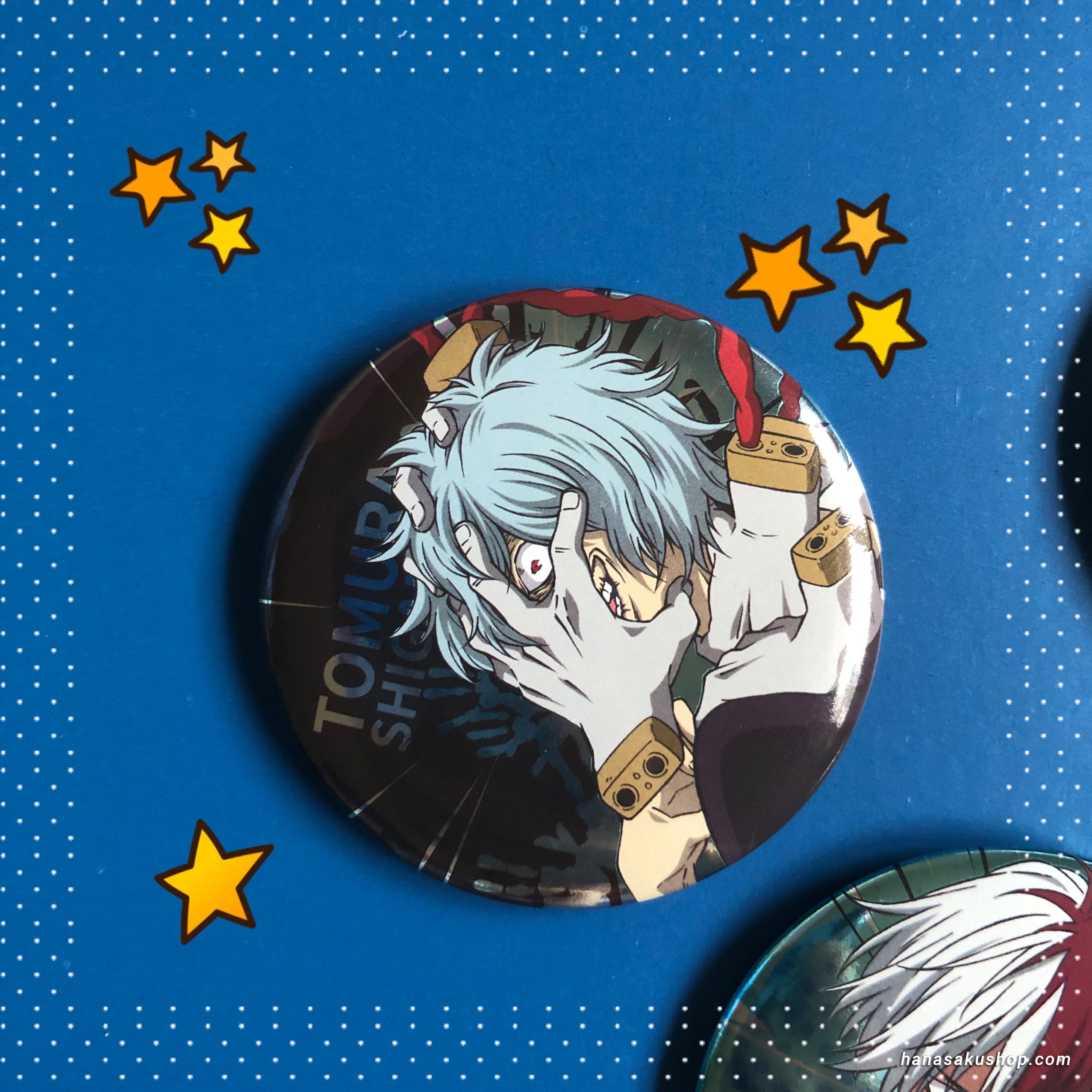 Boku no Hero Academia Metallic Character Badge ~ Shigaraki