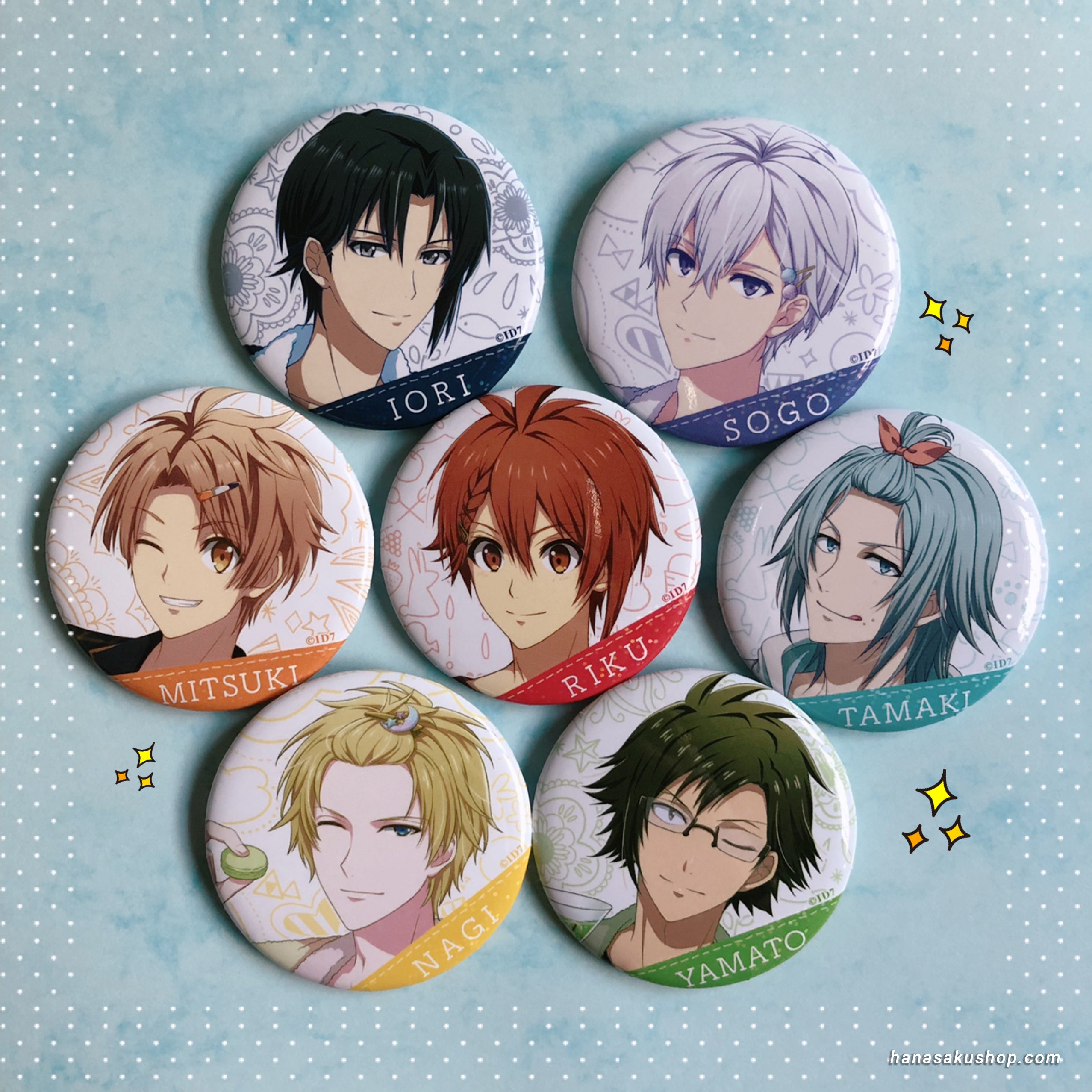 IDOLiSH7 24h Photogenic Life Character Badge Collection ~ Iori