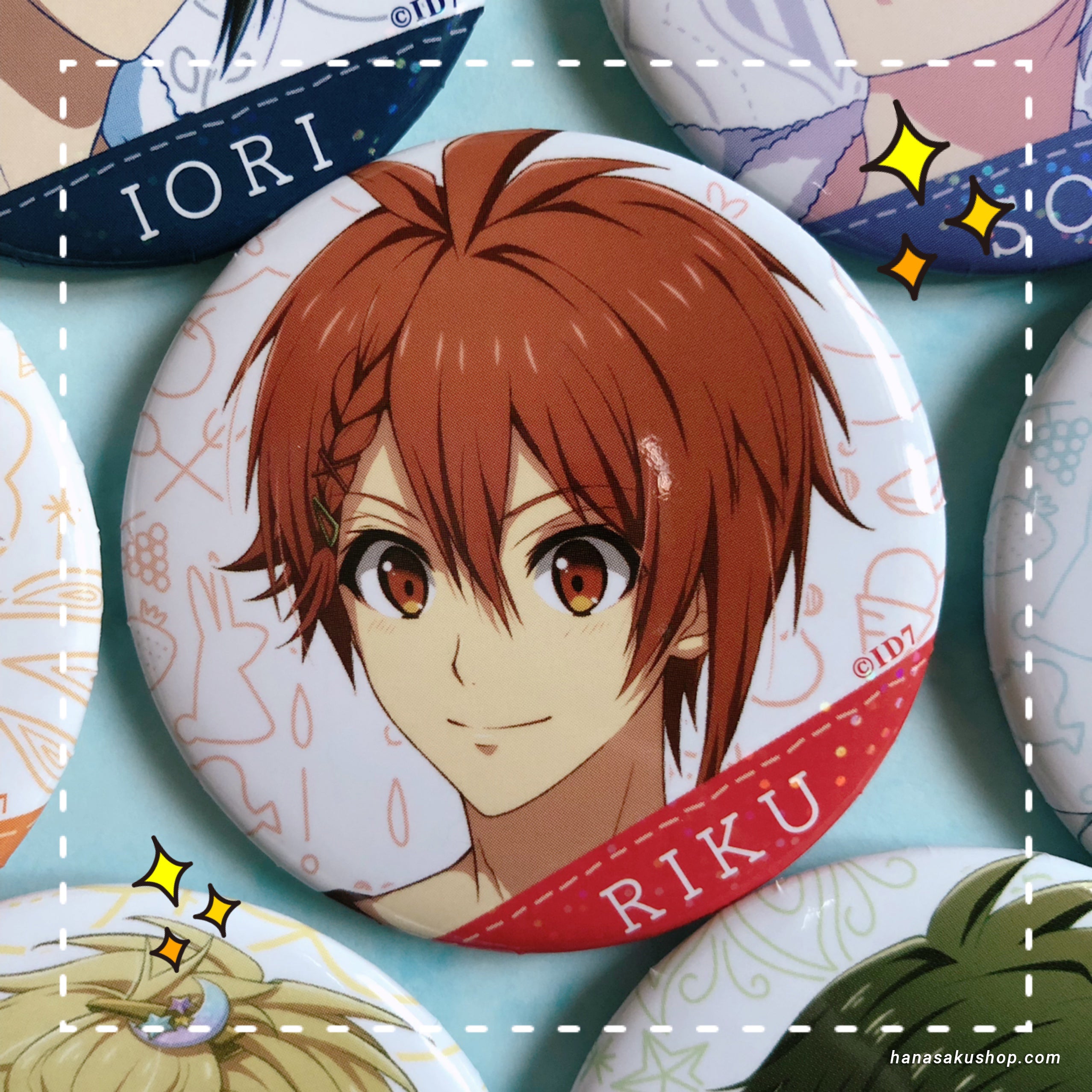 IDOLiSH7 24h Photogenic Life Character Badge Collection ~ Riku