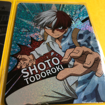 Boku no Hero Academia Todoroki Holographic Card