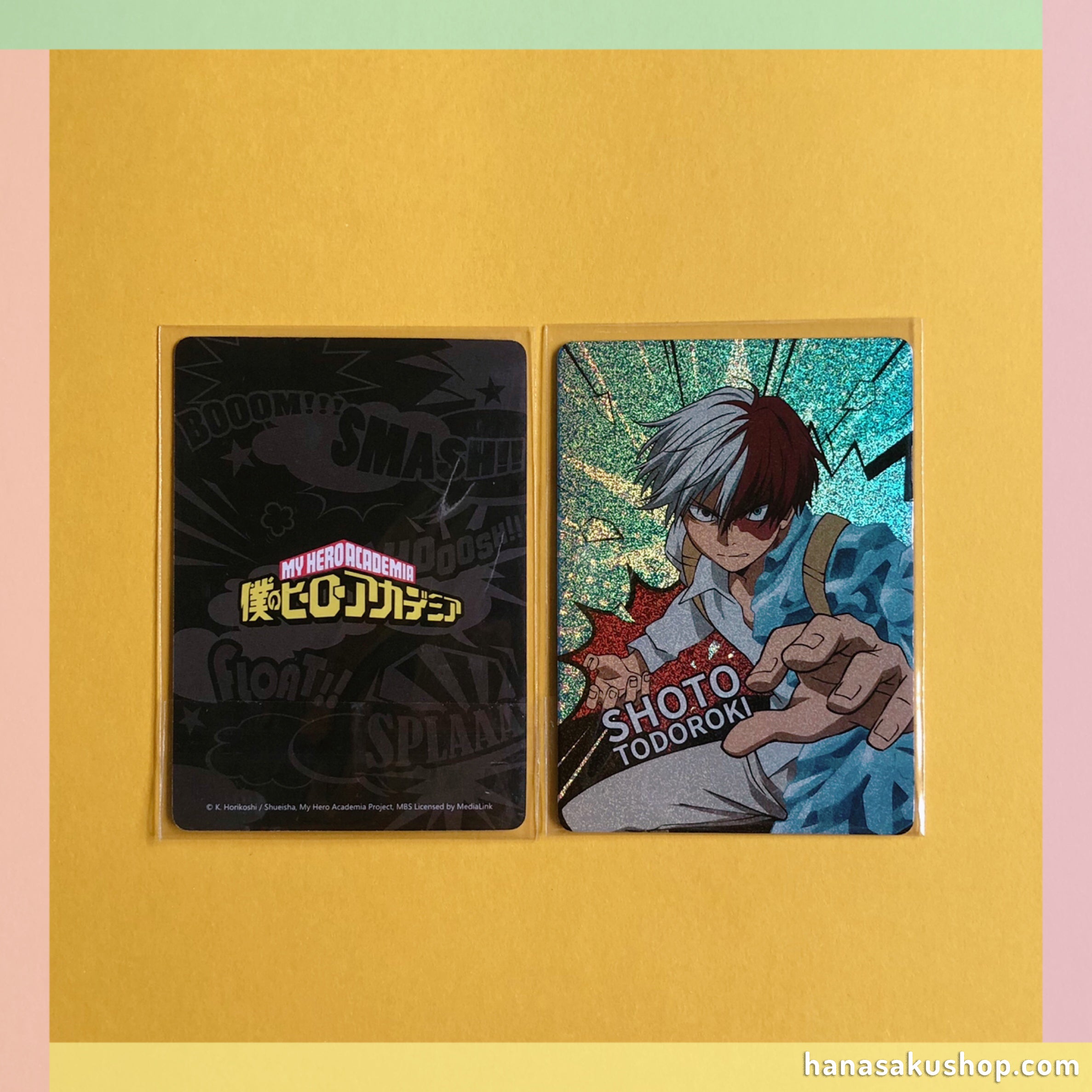 Boku no Hero Academia Todoroki Holographic Card