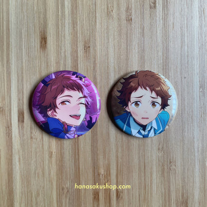 Ensemble Stars Event Can Badge [2021 SPRING] - Mitsuru Set