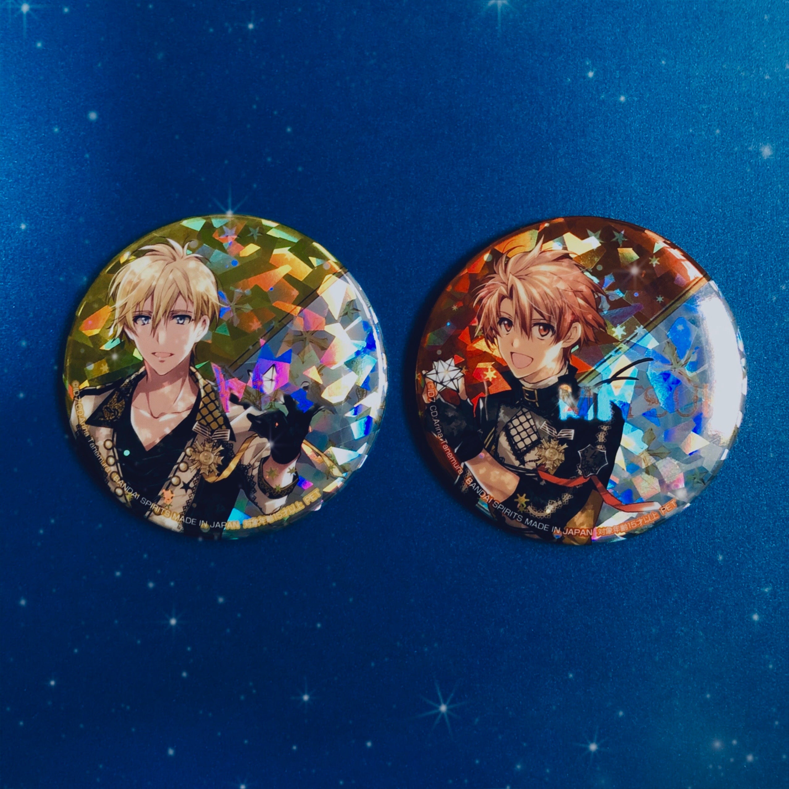 IDOLiSH7 Holographic Can Badge 3rd Anniversary special ver. ~ Nagi