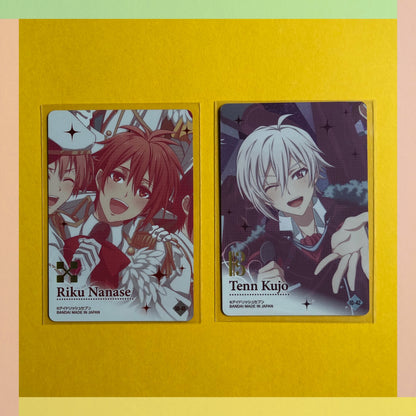 IDOLiSH7 Metal Card Collection 10 ~Tenn and Riku signed card set