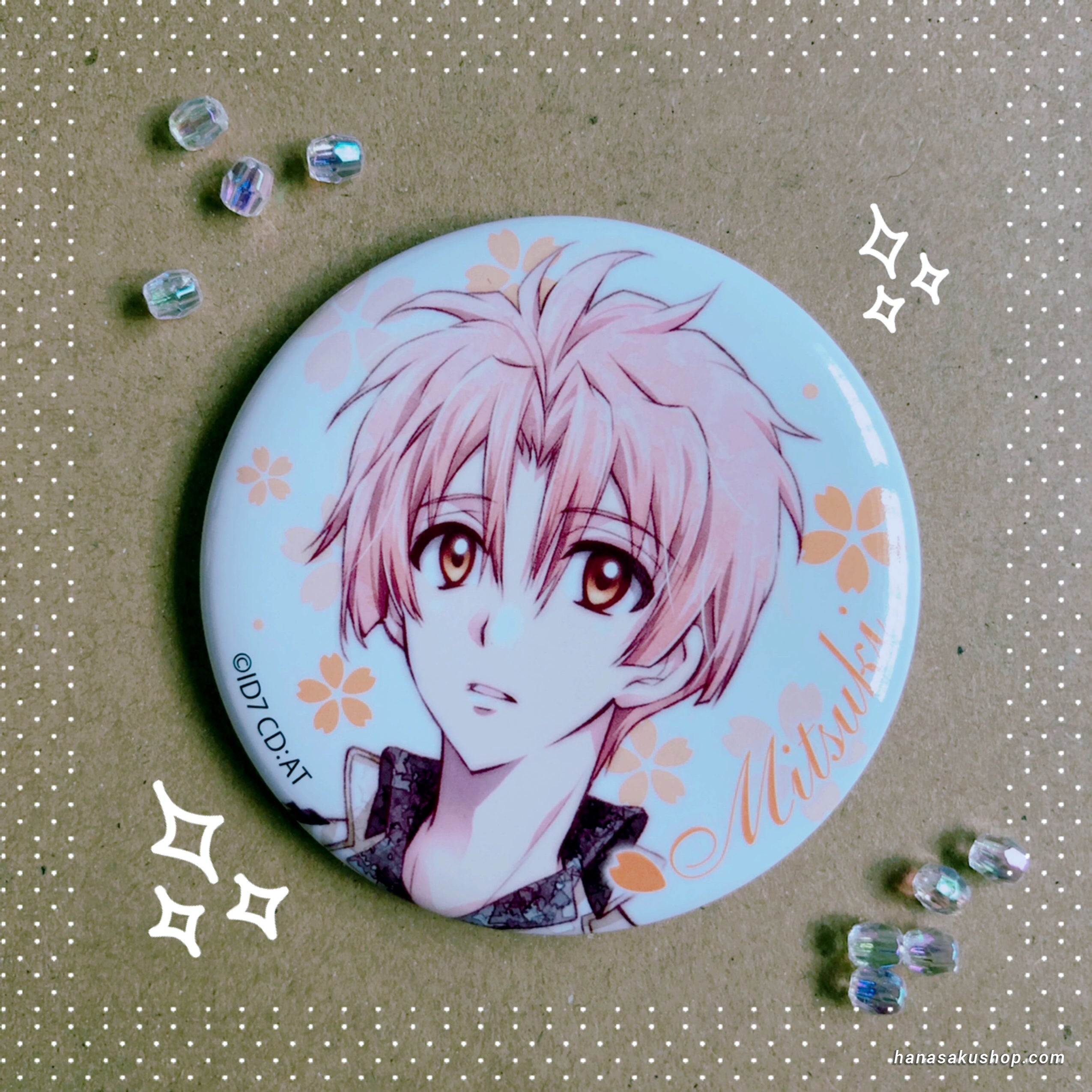 IDOLiSH7 Sakura Message Character Badge Collection ~ Mitsuki