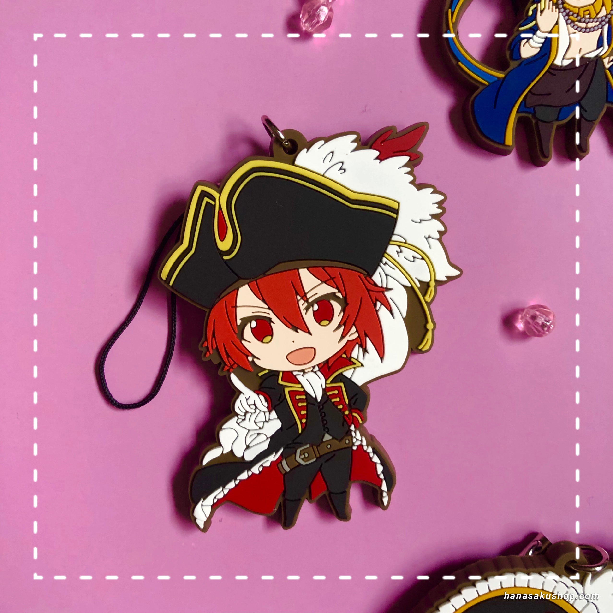 IDOLiSH7 Original Illustration ver. Idol Costume Trading Rubber Strap ~ Riku