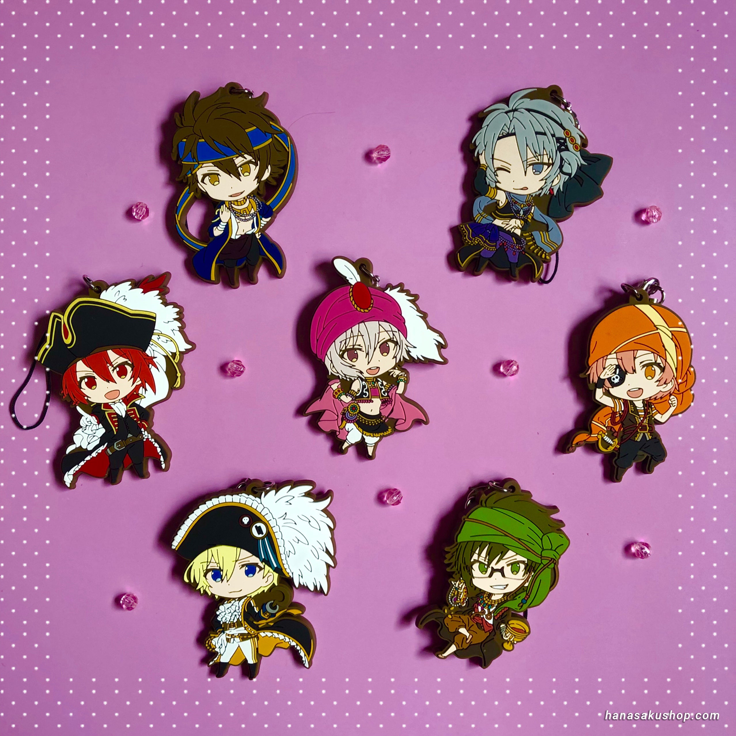 IDOLiSH7 Original Illustration ver. Idol Costume Trading Rubber Strap ~ Ryuunosuke
