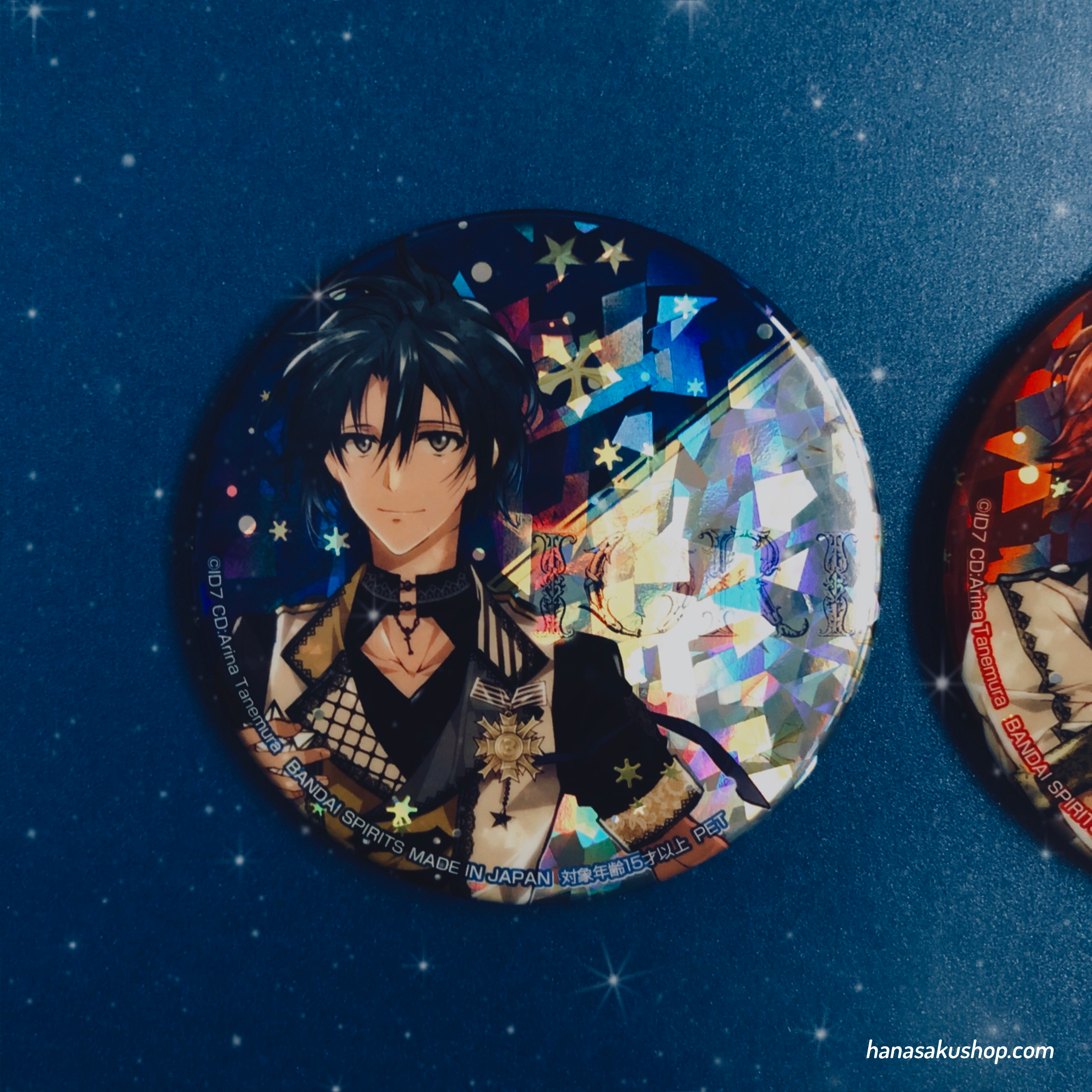 IDOLiSH7 Holographic Can Badge 3rd Anniversary special ver. ~ Iori