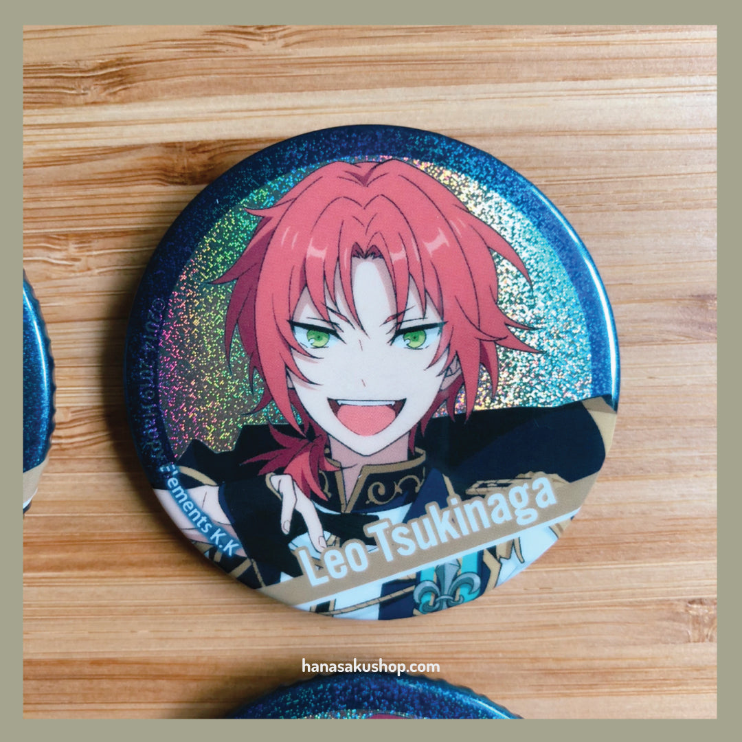 Ensemble Stars!! Lawson-limited Hologram Can Badge - Leo