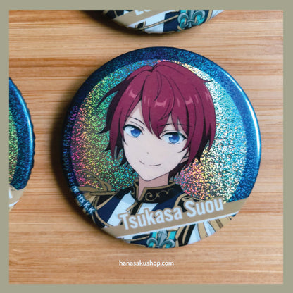 Ensemble Stars!! Lawson-limited Hologram Can Badge - Tsukasa