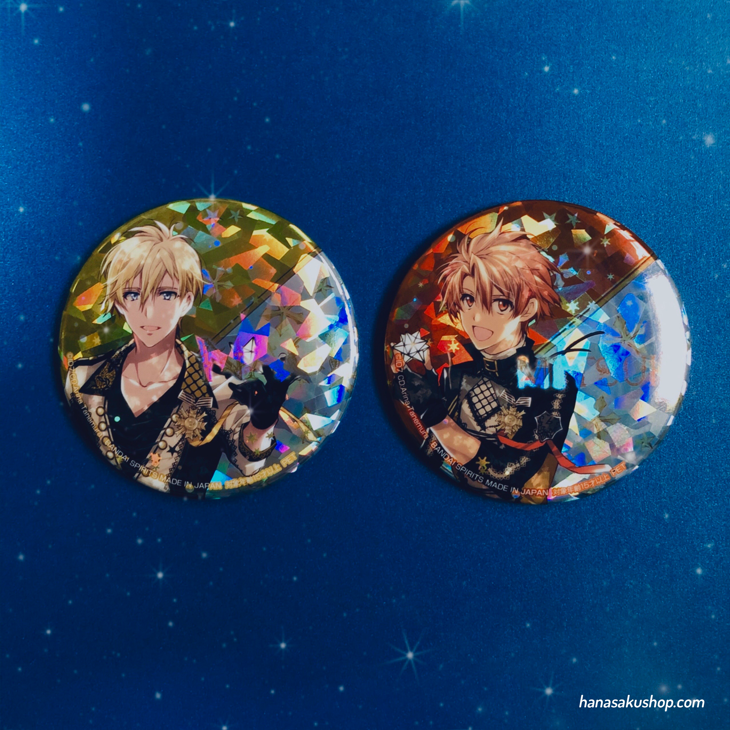 IDOLiSH7 Holographic Can Badge 3rd Anniversary special ver. ~ Mitsuki