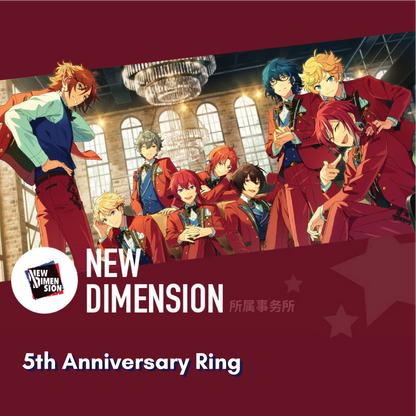 [BATCH 1] Ensemble Stars CN 5th Anniversary Ring - New Dimension