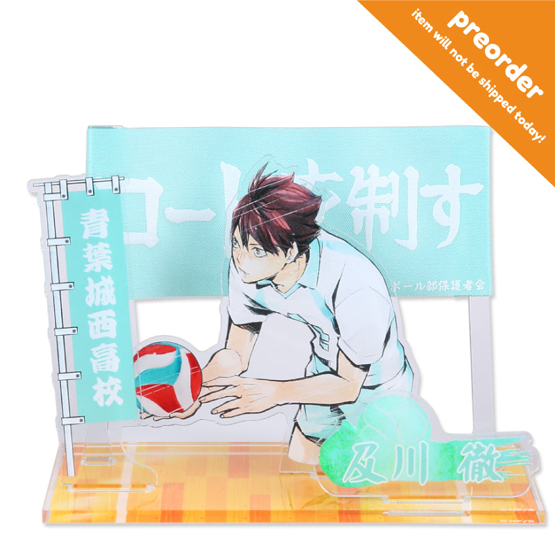 [PO/PROXY] Haikyuu Banner Acrylic Stand - Oikawa