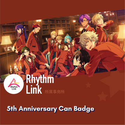 [BATCH 1] Ensemble Stars CN 5th Anniversary Can Badge [Unit/Box] - RL