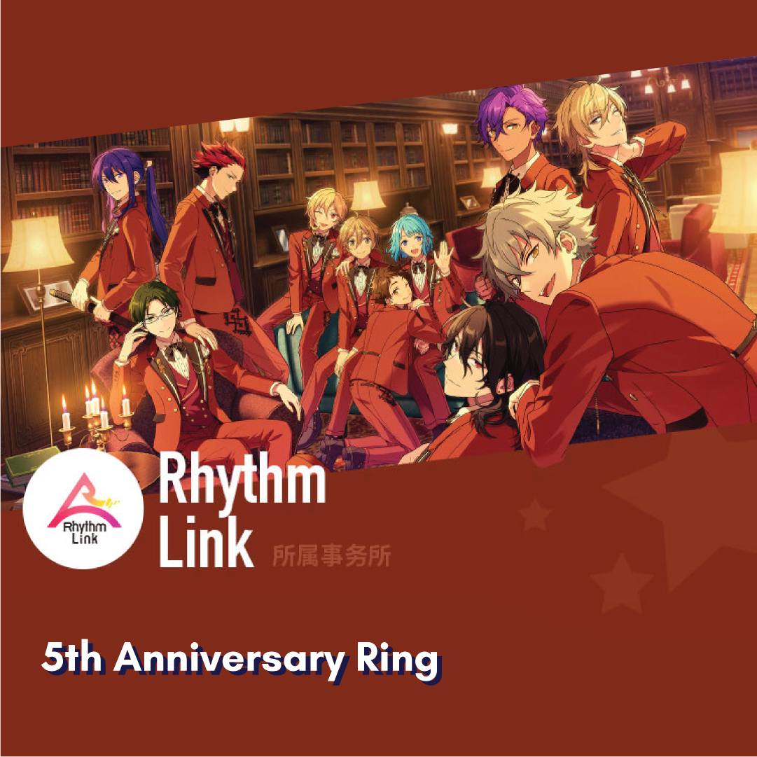 [BATCH 2] Ensemble Stars CN 5th Anniversary Ring - Rhythm Link