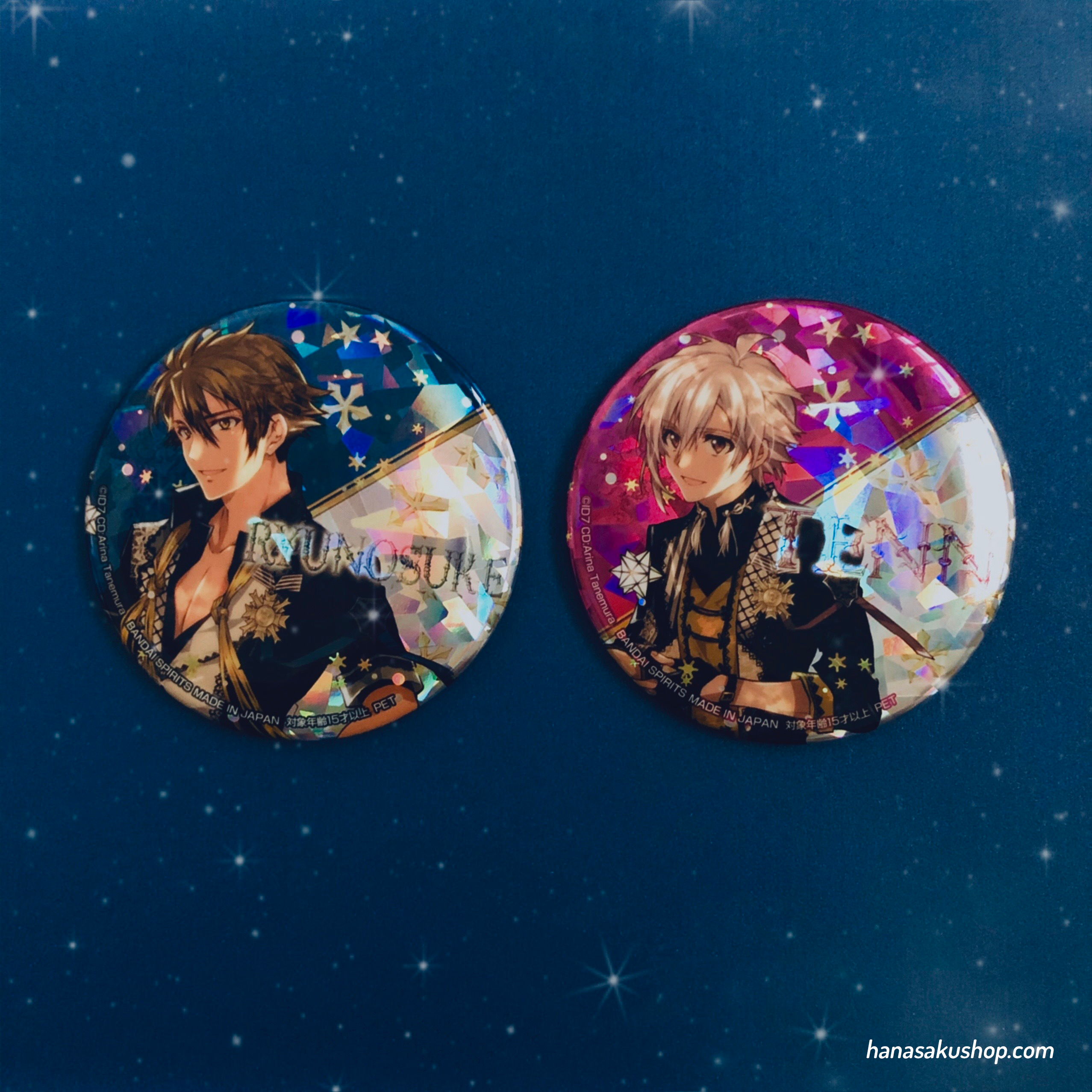 IDOLiSH7 Holographic Can Badge 3rd Anniversary special ver. ~ Ryuu