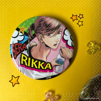 SQ SolidS Super Comic City 26 Character Badge ~ Rikka