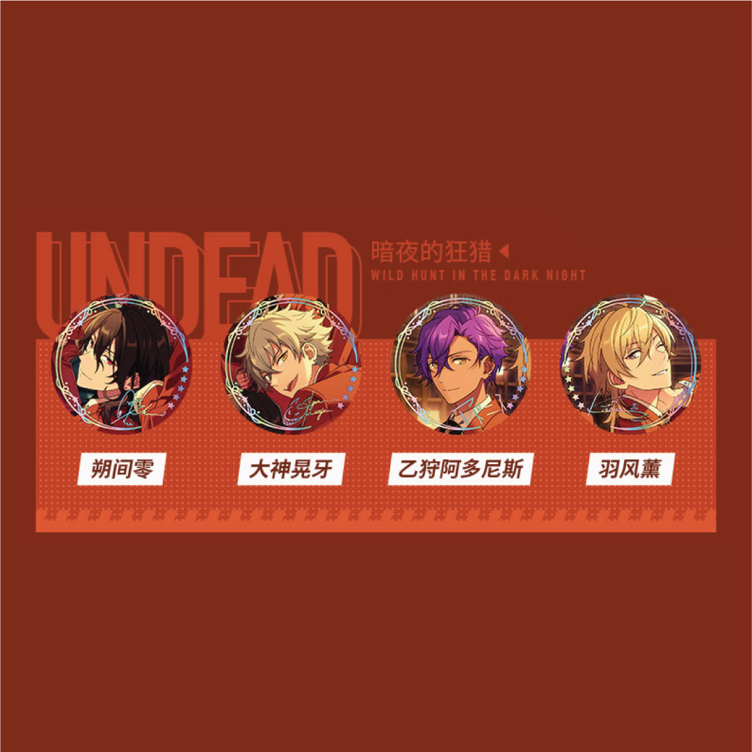 [BATCH 1] Ensemble Stars CN 5th Anniversary Can Badge [Unit/Box] - RL