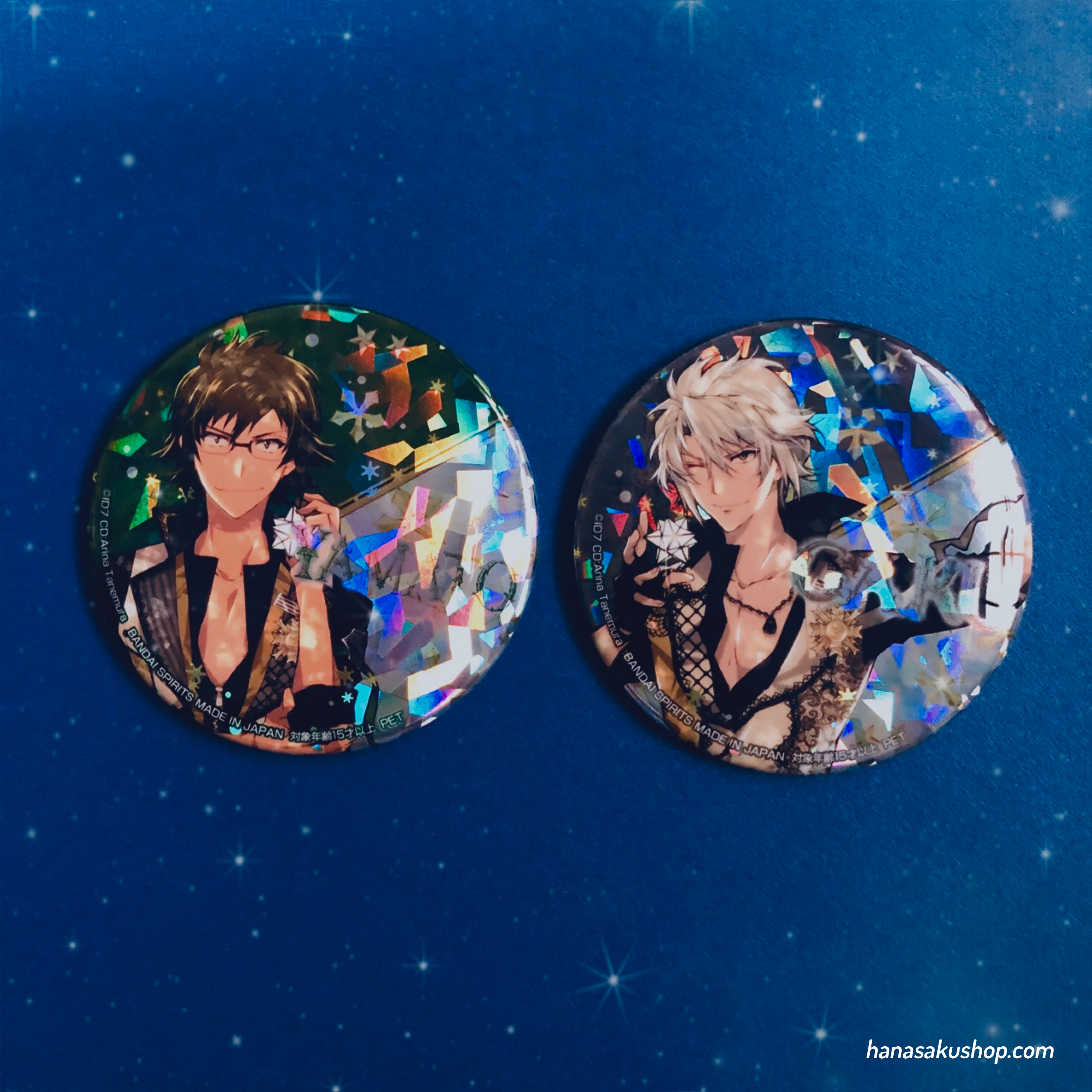 IDOLiSH7 Holographic Can Badge 3rd Anniversary special ver. ~ Gaku