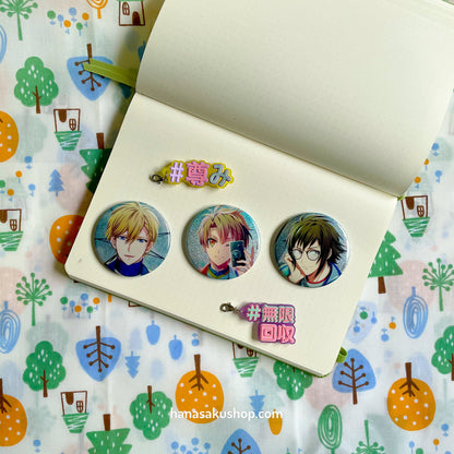 [Indv] IDOLiSH7 記念日 2021 Can Badge - Yamato/Mitsuki/Nagi